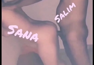 Indian couples Sana and Salim permanent fuck full part