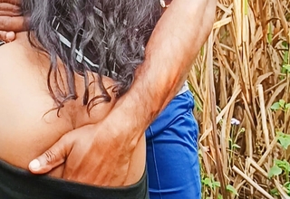 For the first time went to meet the village's lover in the sugarcane field. The lover made a mare and fucked her.  HQ Xdesi.