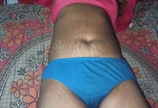 Primary unlit Desi village housewife with an increment of husband fucking
