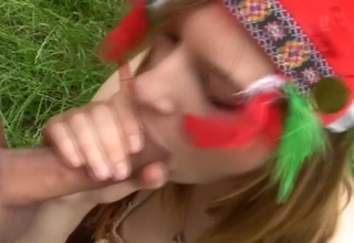 Indianerin Dana (18) von Hauptlingsschwanz verfuhrt!