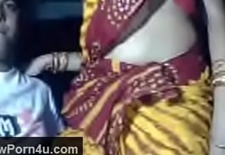 Indian Beautiful Desi Bhabi in the same manner Bristols added to vagina on webcam with regard to devar at newporn4u.com