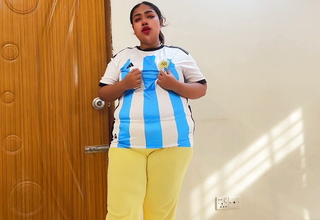 Argentina Freak Was Super Horny then Fuck want From Brazil supporter - Huge Sexual connection & Cum (FIFA World Cup)
