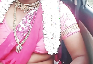 Full Video Telugu Dirty Talks, sexy saree indian telugu aunty sex with motor driver, car sex