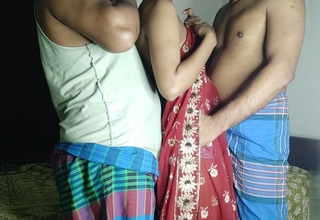 Newly Married Girl With Husband & Brother-In-Law Threesome Clear Audio