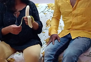 Desi Jija Sali Special Banana Making love Indian XXX Porn On touching Clear Hindi Audio