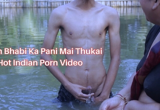 Indian Bhabi Ka Pani Mai Thukai Hot Indian Porn Pellicle