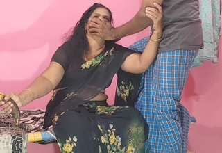 Stepson with beautiful Indian stepmom I had sex with her for a distress time