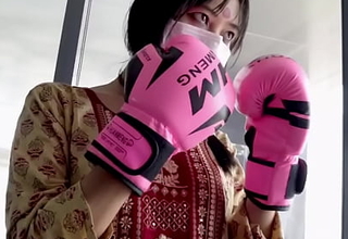 Desi UFC Fighter Girl Punch Likes a Pro