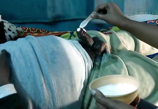 Tamil Lady Performing Linga Poojai