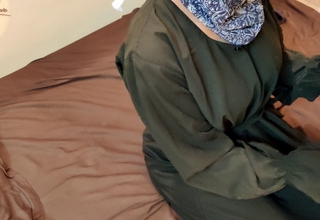 Muslim Hijabi Woman With Edict Brother.
