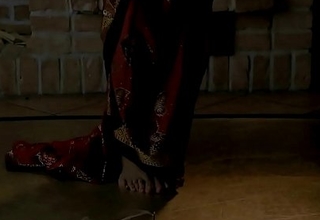 Gorgeous skinny Indian teen erotic dance &_ finger-fucking