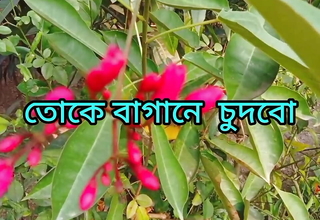 Bangladesh College girl dealings in the garden