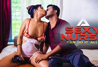 Desi Indian Hottest Nurse get-at-able to anything to Antitoxin her Patient ( Full Movie )