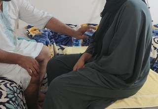 Arab hot bird sex wearing djellaba hot egyptian wife