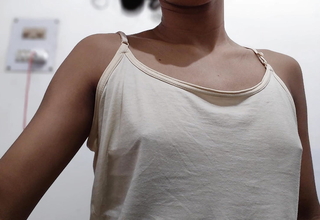 Accoutrement 1 - School teen shows off a pulchritudinous body, narrow pussy and epigrammatic tits are very nice