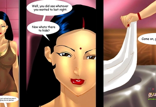 Savita Bhabhi Peril 4 Part 3 - Finally Savita Bhabhi drilled by Raj While her husband went be worthwhile for performance