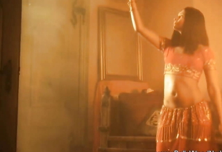 Seductive Indian Lover Dancing Ergo Morose