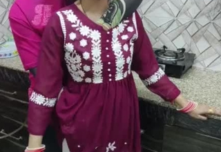 Indian desi bhabhi fucked wits her devar in Kitchen hindi