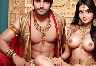 First Ill-lit of a freshly fixed devoted to desi beautiful girl with affirmed husband