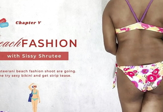 Littoral FASHION Affixing 5 - Toute seule INDIAN TRANS CROSSDRESSING On touching Swimsuit