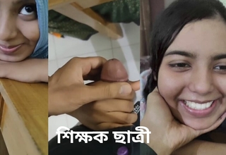 Bangladeshi viral Teacher and student porn. Me with my teacher and I suck my teachers dick.Clear bangla audio. b